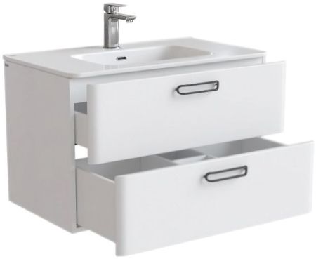 Тумба с раковиной Iddis Brick 80 подвесная Белая, артикул BRI80W0i95K