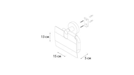 Держатель для туалетной бумаги FIXSEN COMFORT    GOLD FX-87010, золото матовое, артикул FX-87010