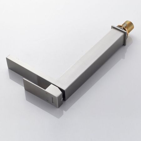 Смеситель для раковины высокий Shevanik S7011L, сатин