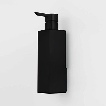 Colombo MiniQ Дозатор мыла подвесной, цвет: чёрный матовый, артикул B9343.NM
