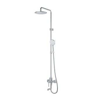 Душевая система с тропическим душем и изливом IDDIS Aiger (AIGSB3Fi06)