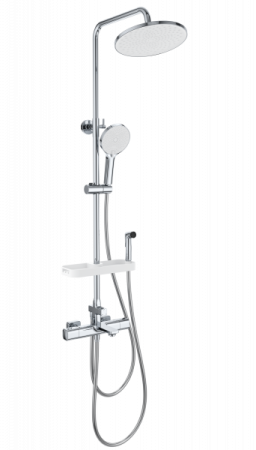 Душевая система с термостатом WONZON & WOGHAND SOLID, Хром (WW-C3011-A1-CR) Душевая система с термостатом WONZON & WOGHAND SOLID, Хром (WW-C3011-A1-CR)