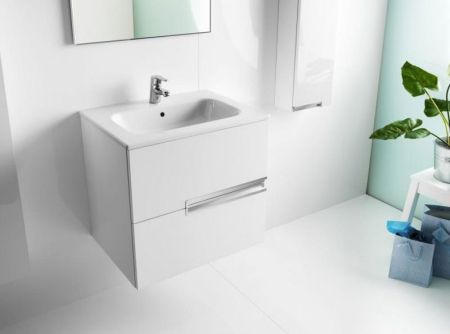 Тумба под раковину ROCA VICTORIA NORD 58,6 ZRU9302730 (подвесная, белый глянец), шт, артикул ZRU9302730