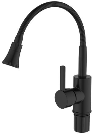 Смеситель для кухни с гибким изливом, артикул: KF519B, артикул KF519B