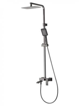 Душевая система WONZON & WOGHAND FIT, Темный графит (WW-88739009-BGM), артикул WW-88739009-BGM