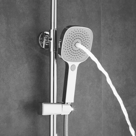 Душевая система Shevanik S8236, хром