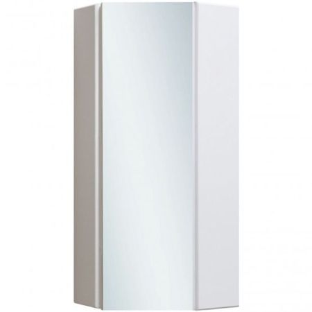 Зеркальный шкаф Runo Кредо 30 4620750025465 угловой Белый