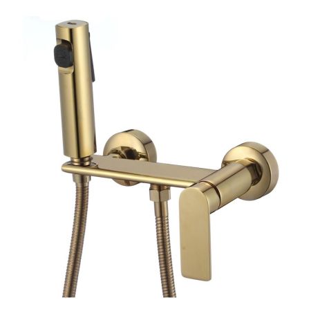 Гигиенический душ со смесителем Savol S-FXQ012C, матовое золото, артикул S-FXQ012C