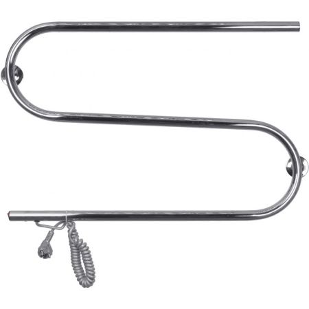 Электрический полотенцесушитель Domoterm S-образный DMT 112 42*70 EK L Хром