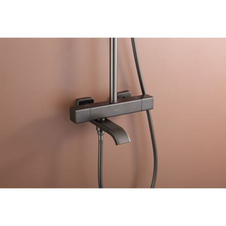 Душевая система с термостатом Raglo R22.26.09, графит, артикул R22.26.09