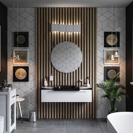 KERASAN Inka Project панель накладная керамическая 32х35,5  исполнение Nero Lucido, артикул 341704