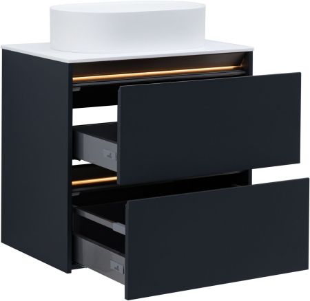 Тумба под раковину Allen Brau Activity 70 1.34011.AM антрацит матовый/олива браш, артикул 1.34011.AM