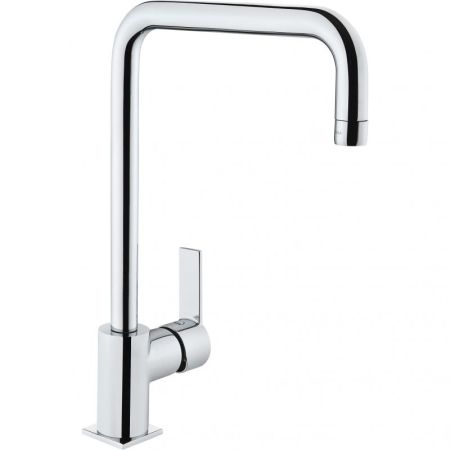 Flo S смеситель для мойки, круглый излив, артикул A42103EXP