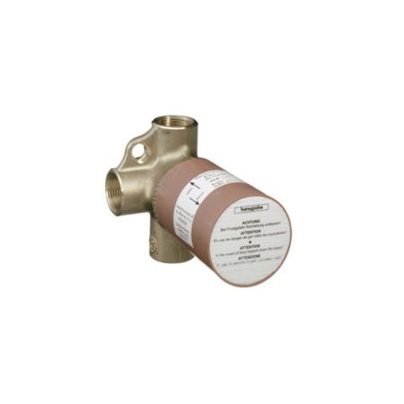 Внутренняя часть, Hansgrohe, назначение-для вентиля, стандарт подвода воды-3/4", не окрашен, на 2 потребителя