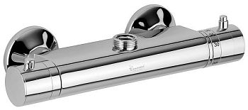 Emmevi Piper, термостатический смеситель с подключением к душевой колонне, цвет хром