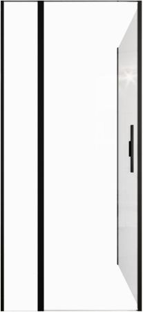 Боковая стенка Allen Brau Priority 90 3.31018.BBA черный браш, артикул 3.31018.BBA