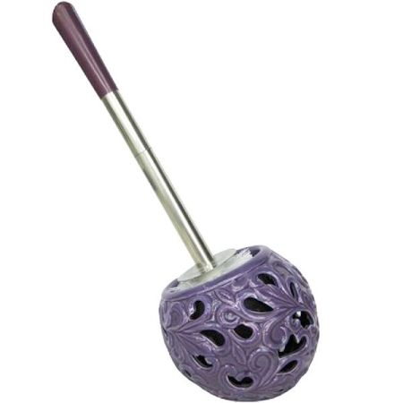 Ершик для унитаза Fixsen Livy C069-P1 Белый Хром Рисунок