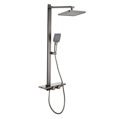 Душевая система Fmark FS45Q-03, графит, артикул FS45Q-03