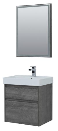 Мебель для ванной Aquanet Nova Lite 60 дуб рошелье (2 ящика), артикул 00242920