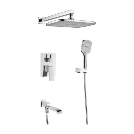 Душевая система встраиваемая Shevanik S4035, хром, артикул S4035
