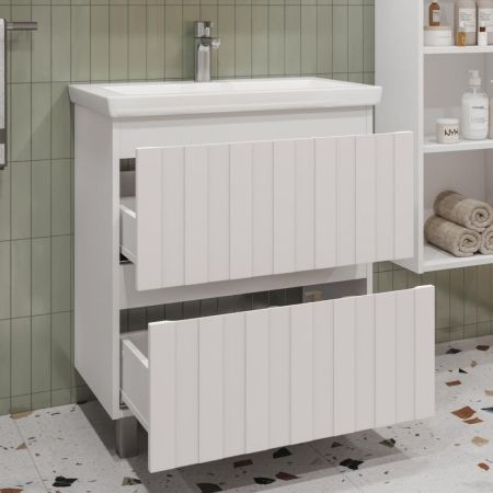 Тумба под раковину напольная VIGO Finlay tn.FIN.COM.70.2Y, 70 см, артикул tn.FIN.COM.70.2Y