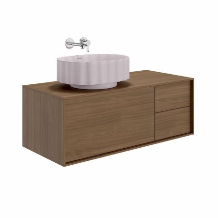 Раковина ARTBASIN Conchiglia накладная 50, мальва матовая, артикул CC.wb.50\MAL