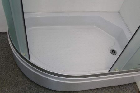 Уголок ZFM1201R душевой PARLY с поддоном (120х80х195)