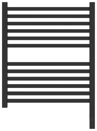 Полотенцесушитель электрический "МОДУС 3.0" 600х500 / МЭМ правый (Тёмный титан муар)