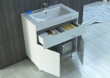 Тумба под раковину Vigo Minor 75 Белая