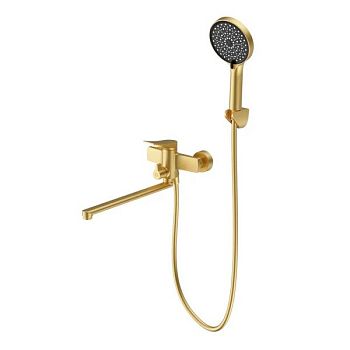 Смеситель для ванны Splenka S54.22.03, золотой сатин