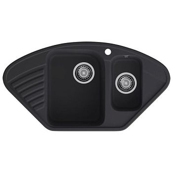 Кухонная мойка GranFest QUARZ 14, черный