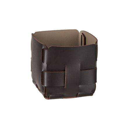 ADJ Корзинка Mini Bottega, 12x12xH13 см., цвет: шоколад/капучино, артикул 1013.06/04