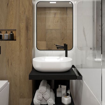 Раковина чаша Maretti FL13NS09-844, белая, артикул FL13NS09-844