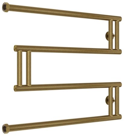 Полотенцесушитель, Сунержа, High-Tech model M+, водяной, ширина, мм-660, глубина, мм-65-80, высота, мм-528, межосевое расстояние-500, подключение-вертикальное слева/справа, мощность, Вт-251, присоединительный размер-НГ G 1", материал-нержавеющая сталь, на, артикул 05-4050-5065