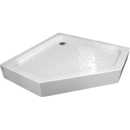 Акриловый поддон для душа Gemy 90х90х16 пятиугольный Белый, артикул ST10T