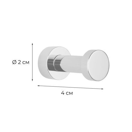 Крючок для ванной FIXSEN HoReCa FX-34005A, хром, артикул FX-34005A