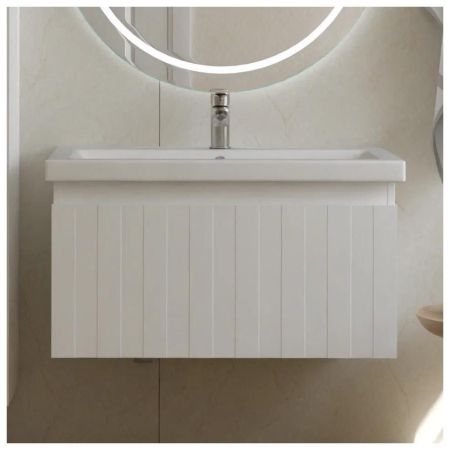 Тумба с раковиной напольная VIGO Finlay 333-com, 80 см, артикул 333-com