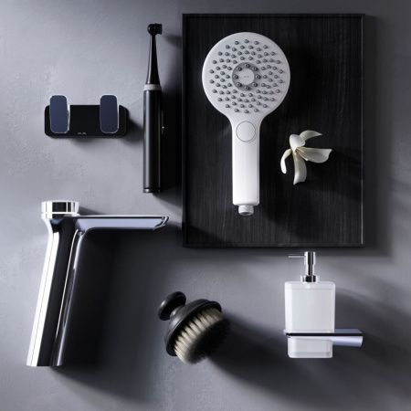 F50A92400 Inspire V2.0, TouchReel электронный высокий см-ль, излив 160 мм, хром F50A92400 Inspire V2.0, TouchReel электронный высокий см-ль, излив 160 мм, хром