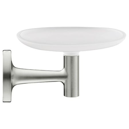 Duravit Starck T Мыльница настенная, цвет: Stainless steel Brushed, артикул 0099337000