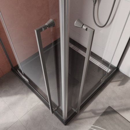 LINER-A-2-100-C-Cr Душевой уголок, артикул LINER-A-2-100-C-Cr