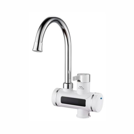 Смеситель для кухни проточный электрический с дисплеем FASHUN A570, белый, артикул A570