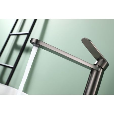 Смеситель для раковины высокий Raglo R10.15.09, графит