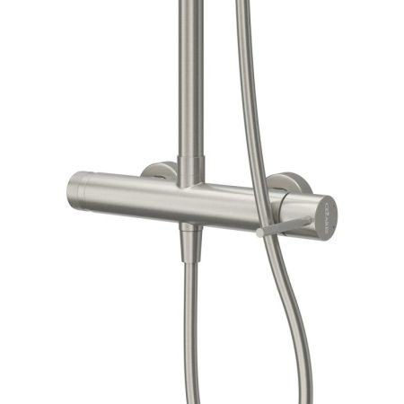 RELAX-CD-NOP Душевая стойка со смесителем, черный матовый, артикул RELAX-CD-NOP