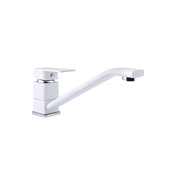 Смеситель для кухни Славен СЛ-ОД-Н2Б, белый