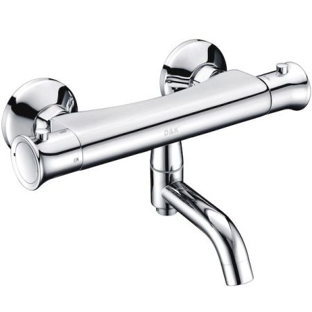 Смеситель для ванны D&K Bayern Potsdam DA2113201 с термостатом Хром, артикул DA2113201