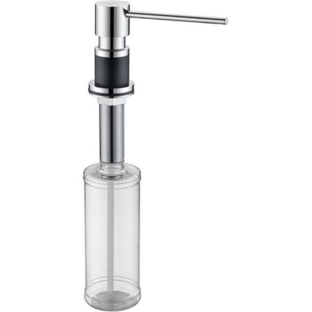 Дозатор для моющего средства Paulmark Kraft D003-401 Хром Антрацит, артикул D003-401