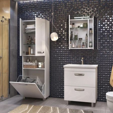 Тумба под раковину напольная VIGO Plaza tn.PLA.COM.70.2Y, 70 см, артикул tn.PLA.COM.70.2Y