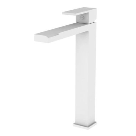 Смеситель для раковины высокий Knotlor KN-24/WY, белый, артикул KN-24/WY