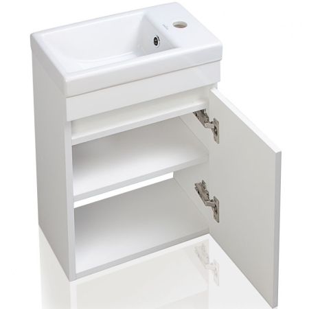 Тумба подвесная "Compact", Como 40, Люкс белый, артикул СС-00000248