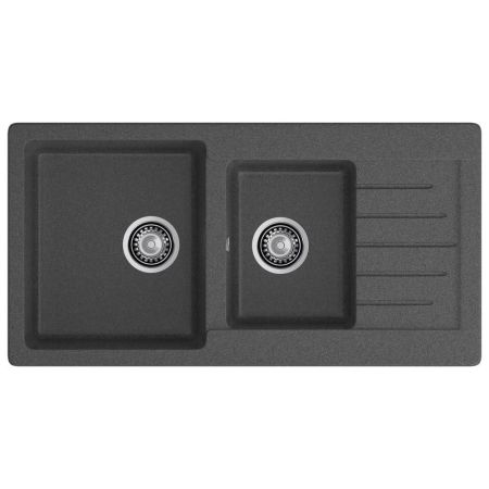 Кухонная мойка GranFest PRACTIK 980KL, графит, артикул P-980KL графит